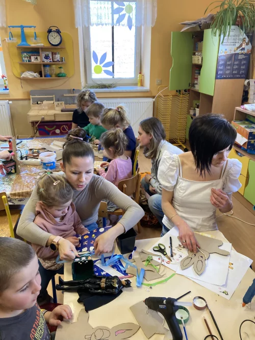 Fotogalerie MŠ Červená Hora - Velikonoční dílna s rodiči 2024, foto 11/15