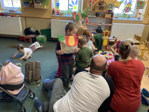 Fotogalerie MŠ Červená Hora - Velikonoční dílna s rodiči 2024, foto 12/15