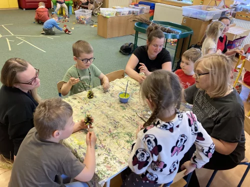 Fotogalerie MŠ Červená Hora - Velikonoční dílny s rodiči 2026, foto 1/10