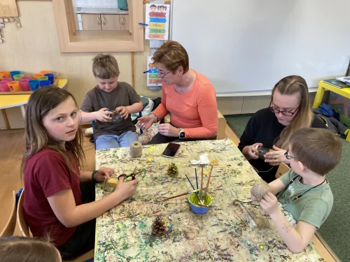 Fotogalerie MŠ Červená Hora - Velikonoční dílny s rodiči 2026, foto 3/10