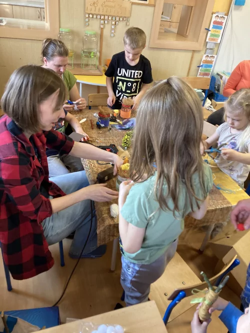 Fotogalerie MŠ Červená Hora - Velikonoční dílny s rodiči 2026, foto 7/10