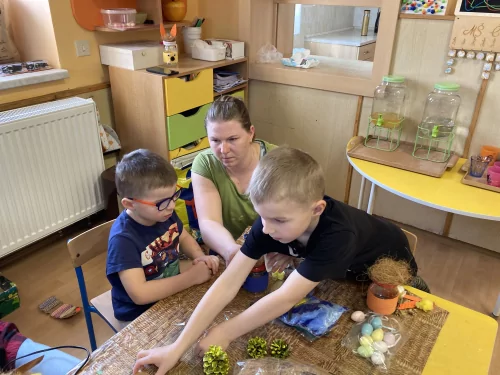 Fotogalerie MŠ Červená Hora - Velikonoční dílny s rodiči 2026, foto 8/10