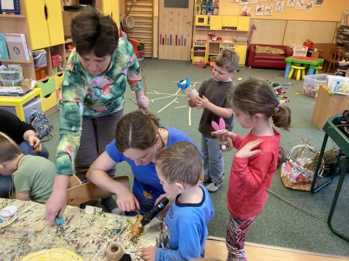 Fotogalerie MŠ Červená Hora - Velikonoční dílny s rodiči 2026, foto 9/10