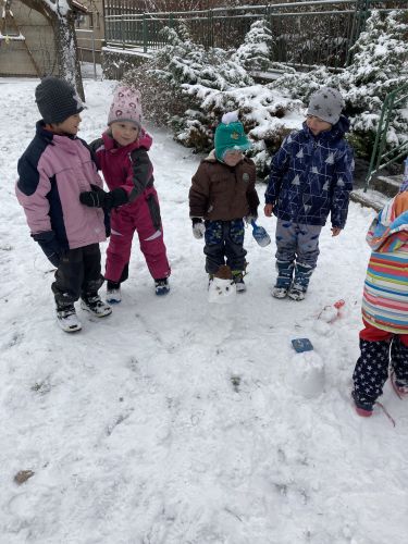 Fotoalbum První sníh