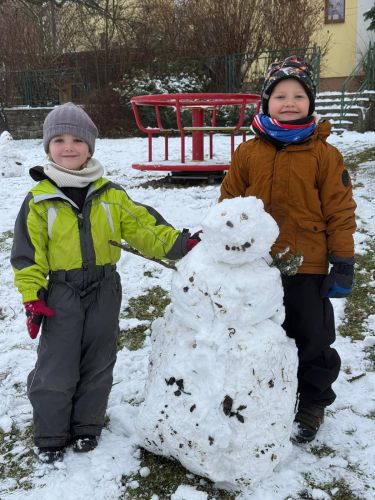 Fotoalbum První hrátky se sněhem