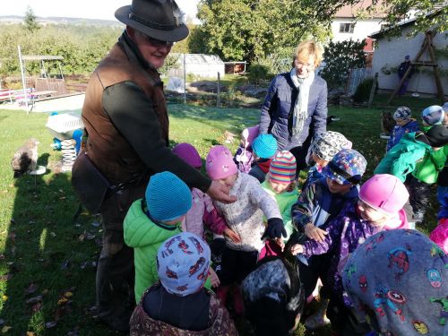 Fotoalbum Dopoledne s dravci na zahradě - 7.října