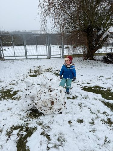 Fotoalbum První hrátky se sněhem