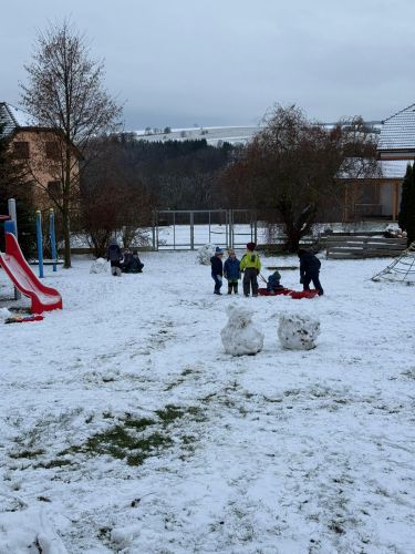 Fotoalbum První hrátky se sněhem