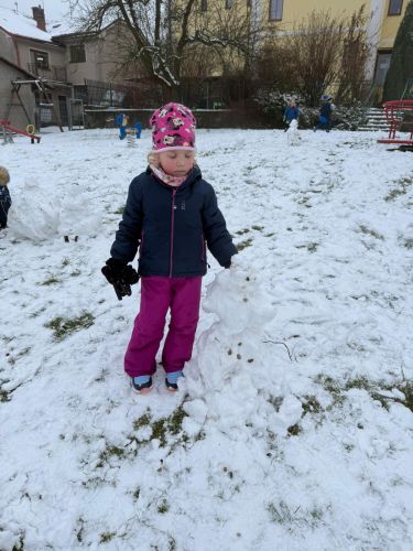 Fotoalbum První hrátky se sněhem
