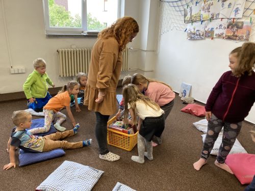 Fotoalbum Návštěva knihovny v Červeném Kostelci -předškoláci