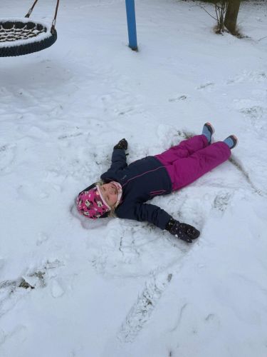 Fotoalbum První hrátky se sněhem