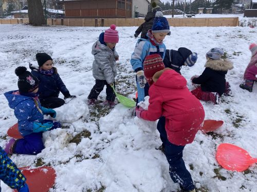 Fotoalbum Řádíme v prvním sněhu