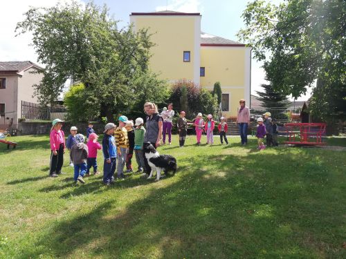 Fotoalbum Agility v MŠ Červená Hora s p. Řehákovou -září